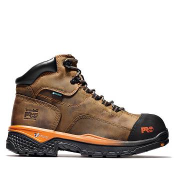 Timberland PRO BOSSHOG COMP TOE - Hnede 6 Inch Cizmy Panske, TB0263W